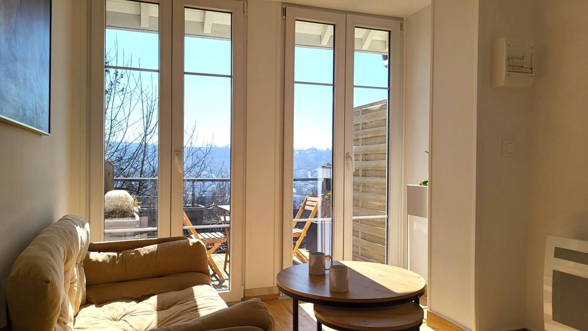Le Bellevue - Beaux Appartements Avec Vue Splendide Palaiseau Kültér fotó