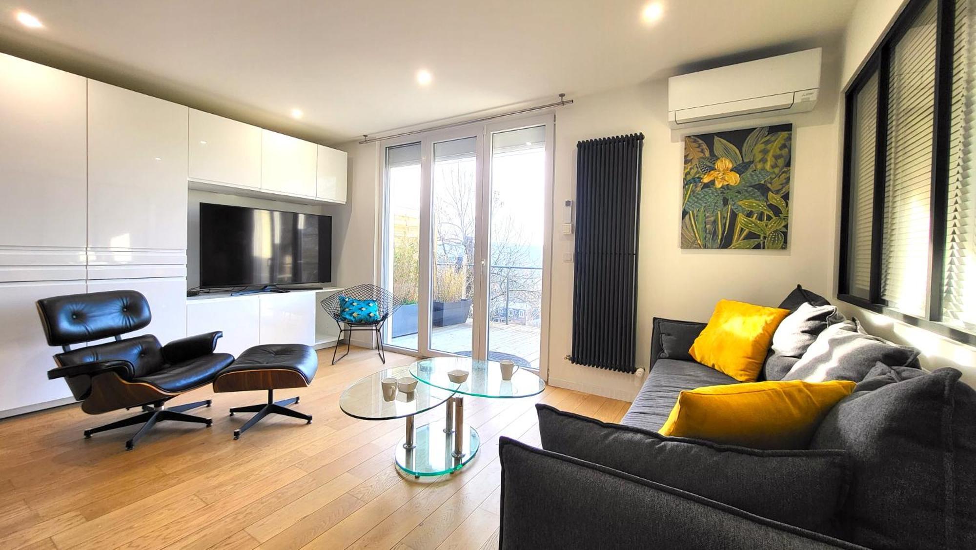 Le Bellevue - Beaux Appartements Avec Vue Splendide Palaiseau Kültér fotó